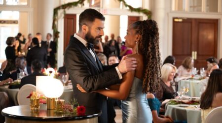 Wolf and Ericka in Brilliant Minds Season 2 Episode 10