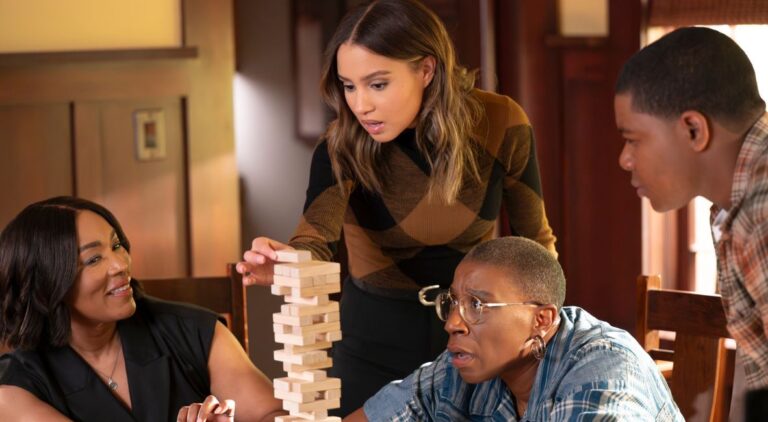 Athena, May, Hen, and Harry in 9-1-1 Season 9 Episode 9