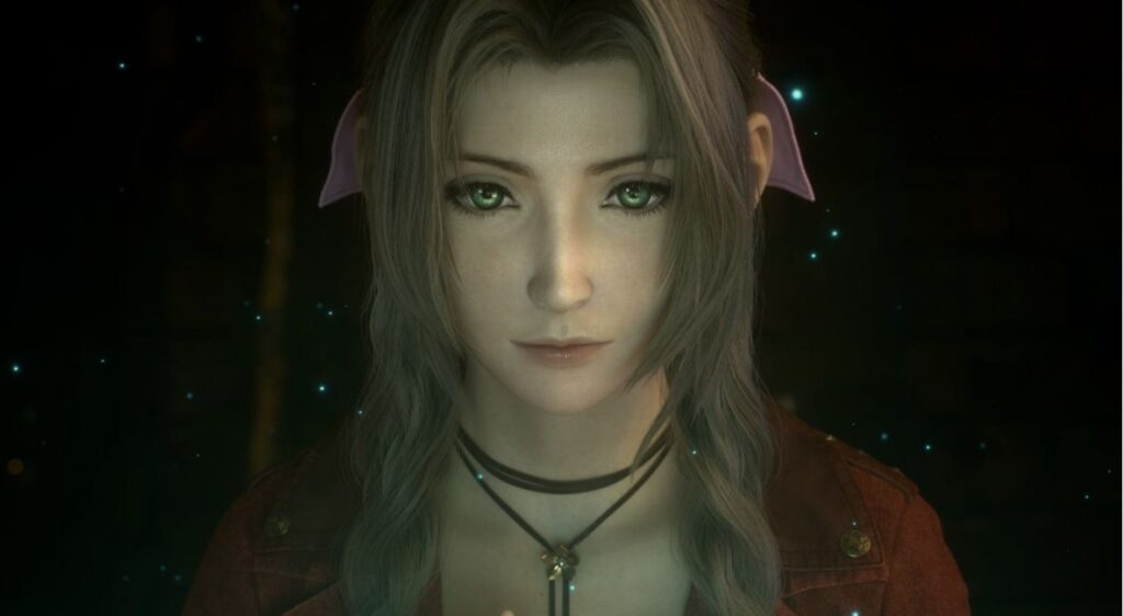 Aerith in Final Fantasy VII Remake Intergrade