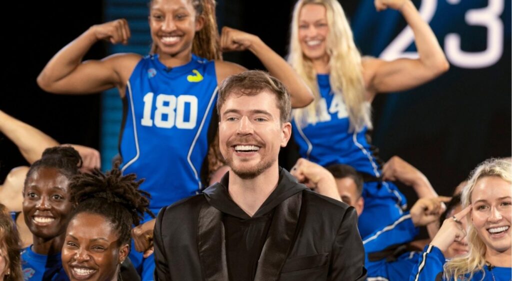 REVIEW: ‘Beast Games’ Season 2 Trades Human Stakes For Spectacle Mr Beast in Beast Games Season 2