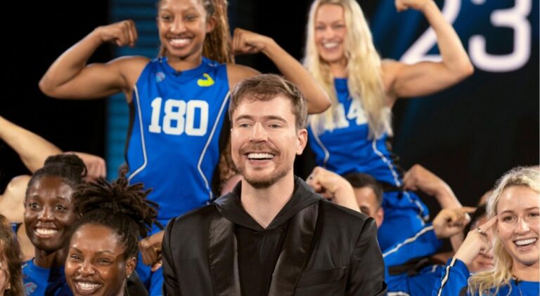 REVIEW: ‘Beast Games’ Season 2 Trades Human Stakes For Spectacle Mr Beast in Beast Games Season 2