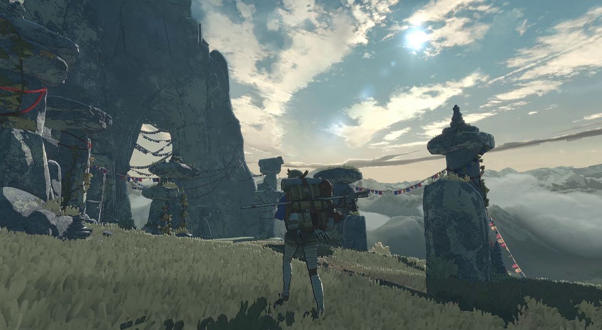 REVIEW: 'Cairn' Is A Beautifully Engaging Journey 3 Aava setting off on adventure in Cairn