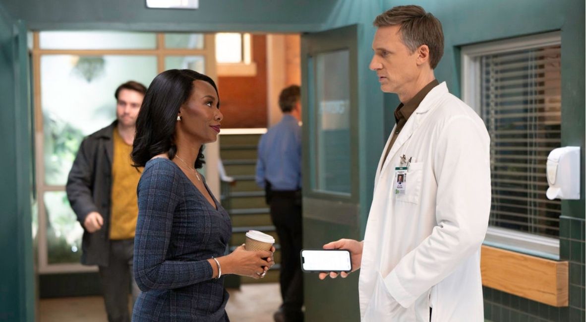 Carol and Josh in Brilliant Minds Season 2 Episode 12