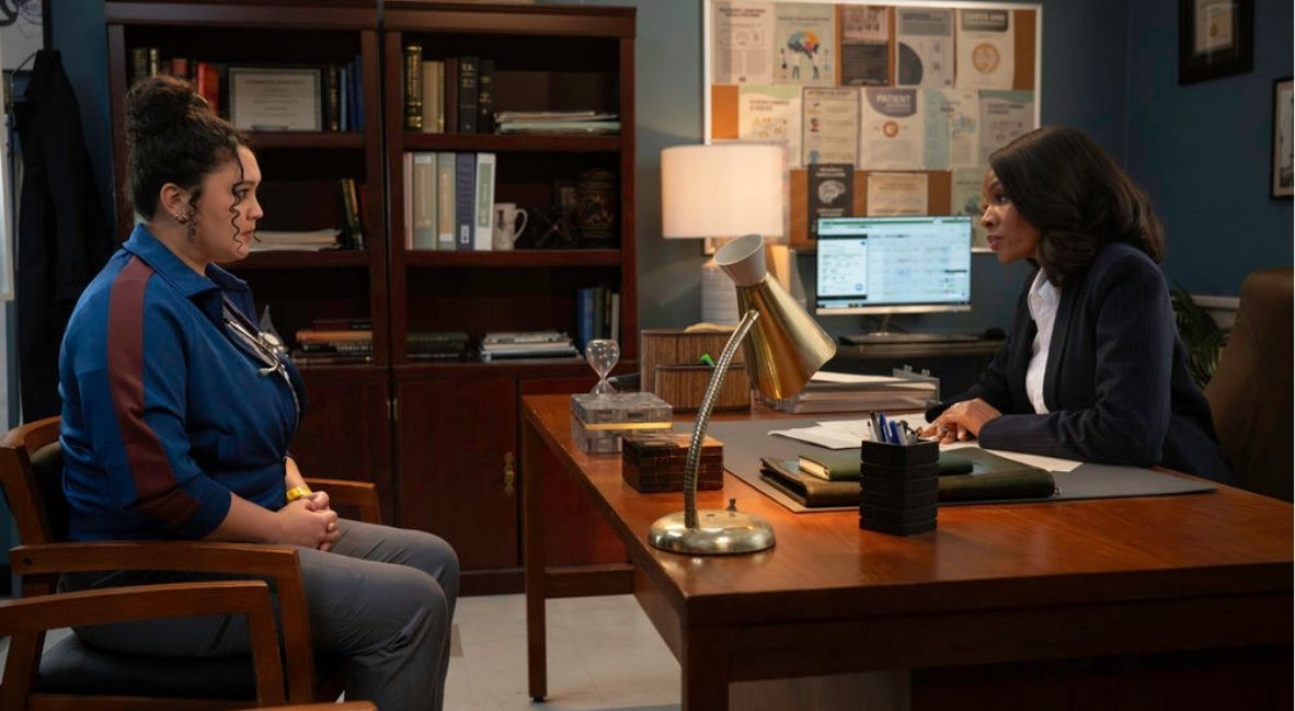 Dana and Carol in Brilliant Minds Season 2 Episode 13