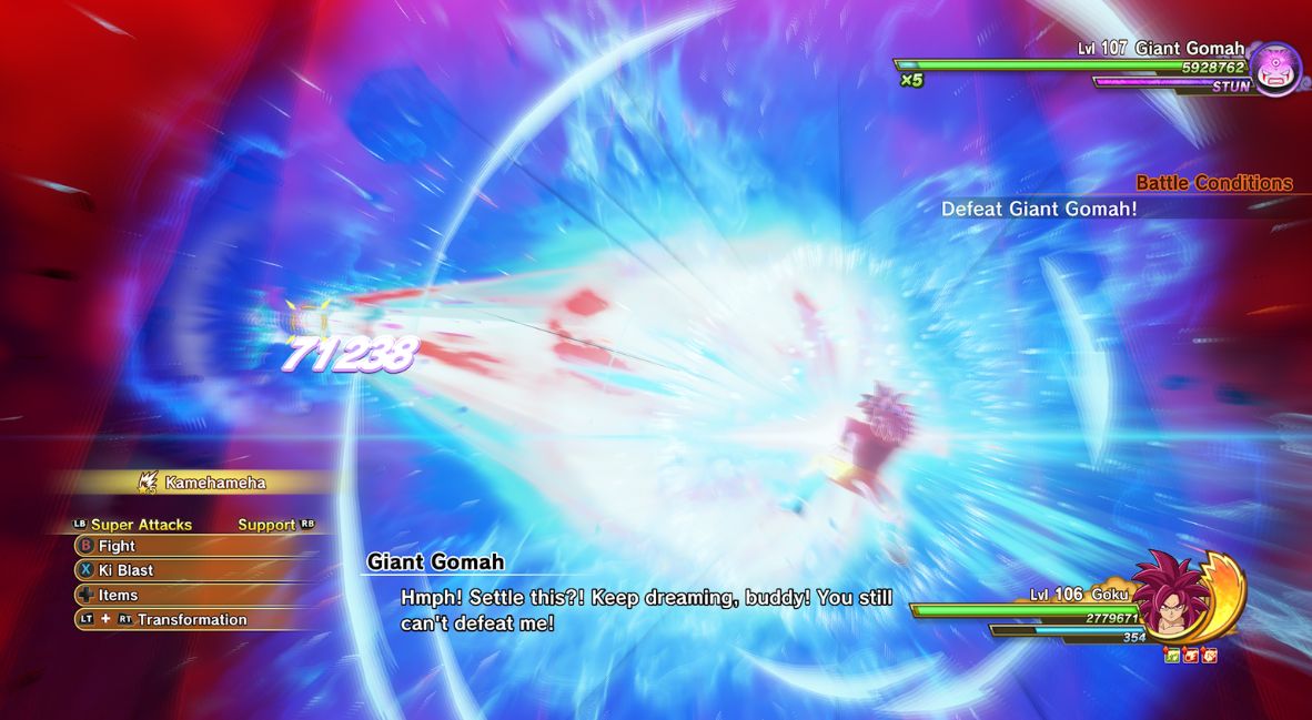 The final boss battle