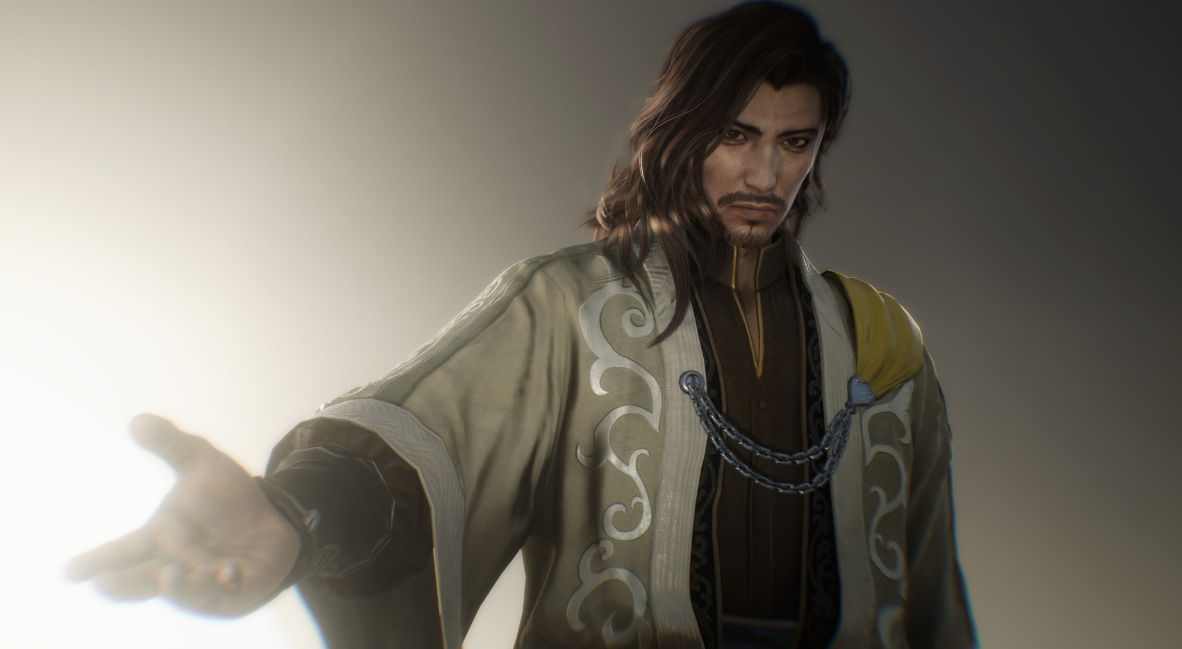 Zhang Jiao in Dynasty Warriors Origins: Visions of Four Heroes