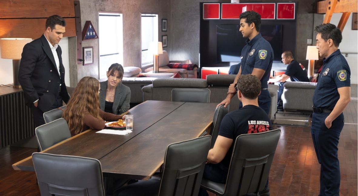 Forced Therapy Scene in 9-1-1 Season 9 Episode 10