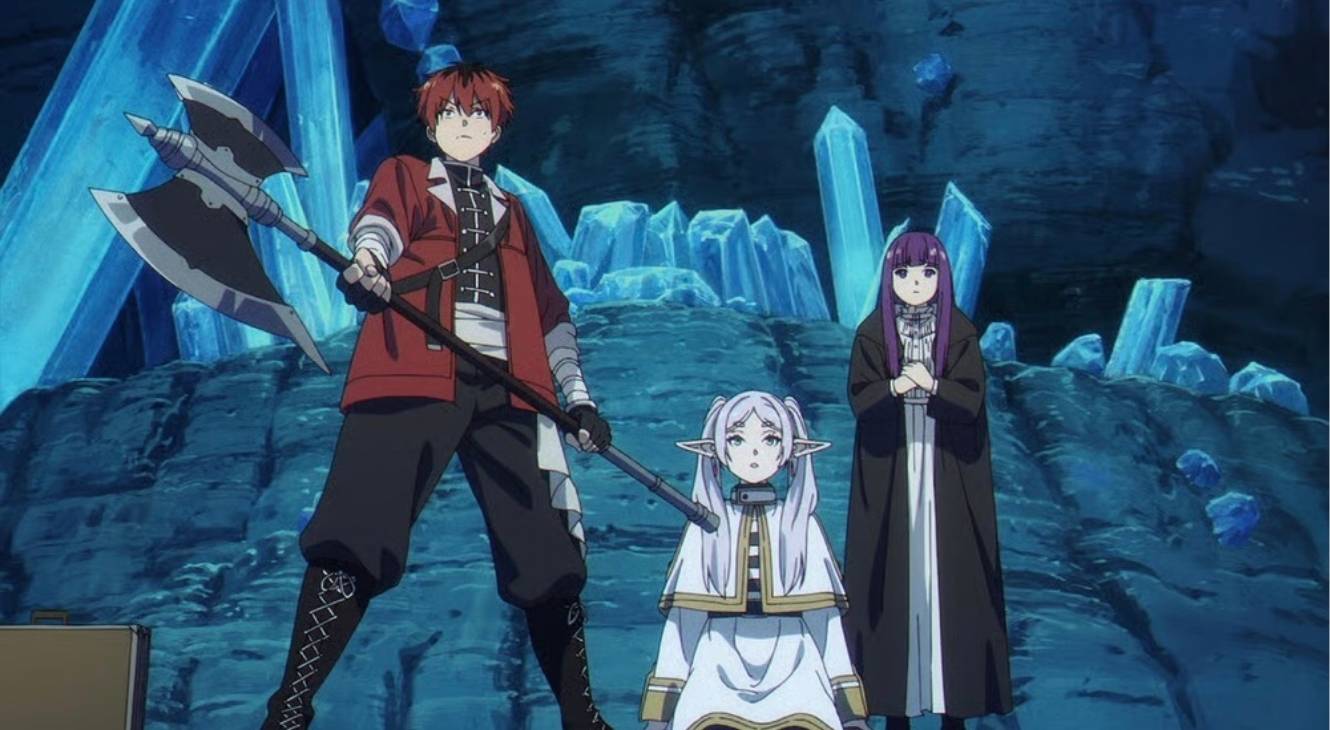 REVIEW: ‘Frieren: Beyond Journey’s End’ Season 2 Episode 1 – “Shall We Go, Then?" 1 Stark, Frieren and Fern in Frieren Season 2 Episode 1