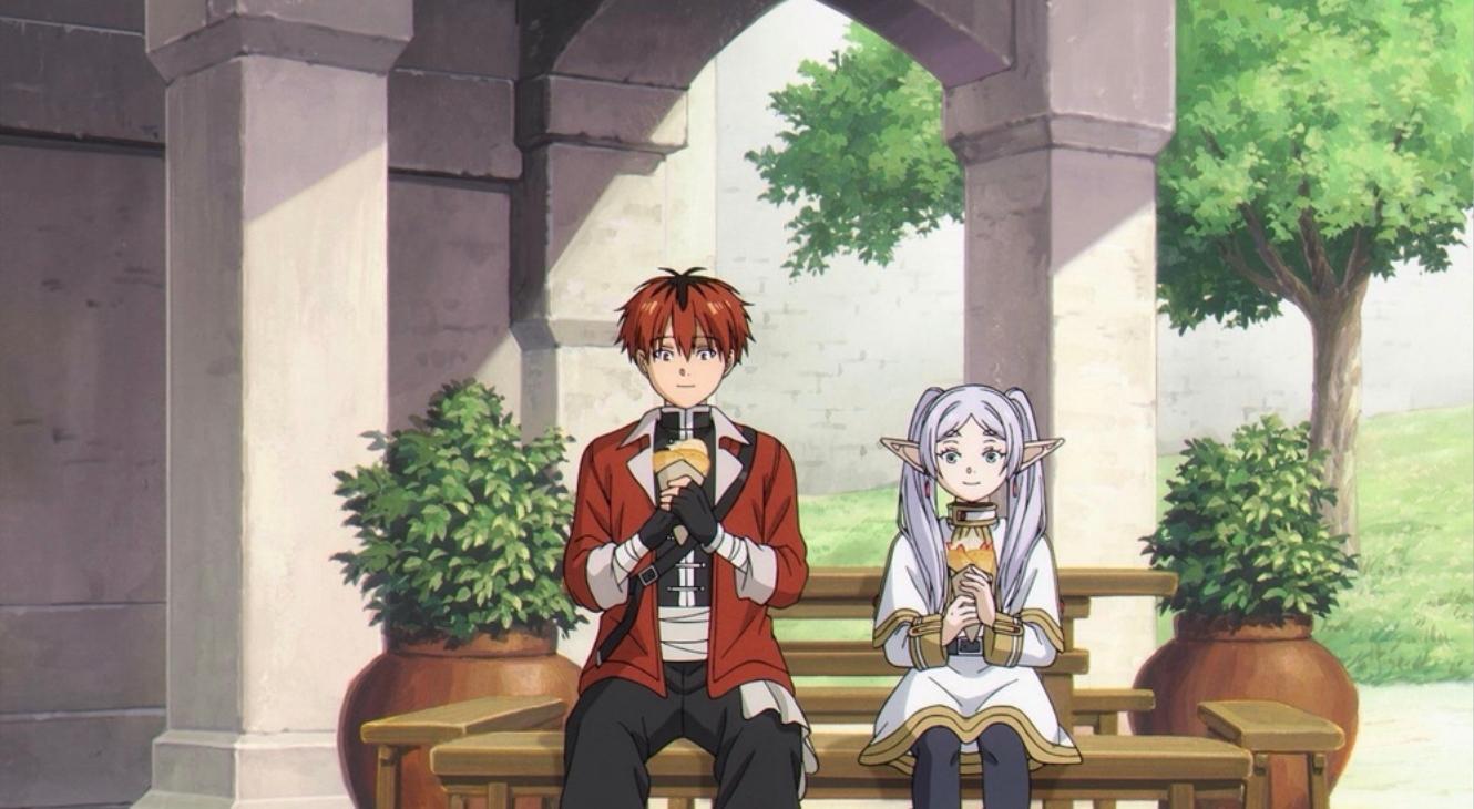 Stark and Frieren in Frieren Season 2 Episode 3