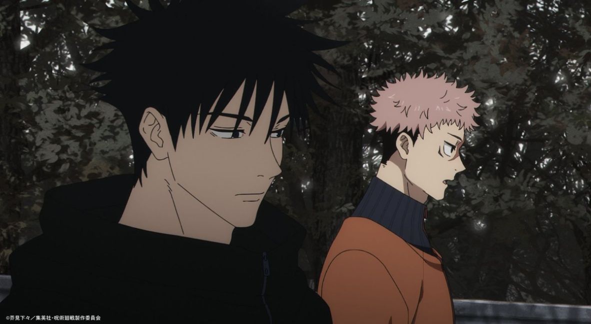 REVIEW: 'Jujutsu Kaisen' Season 3 Episode 5 - "Passion" 2 Yuji and Megumi walking to find Hakari