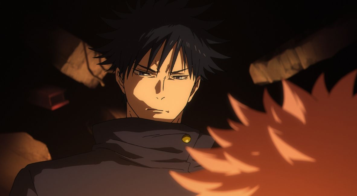 Megumi asks for Yuji's help