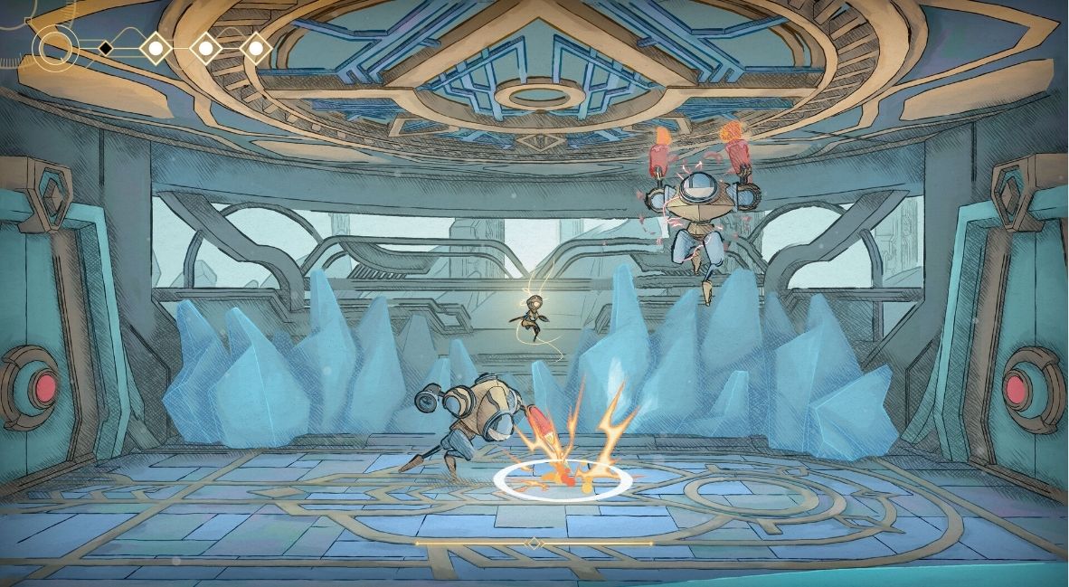 5 Tips For Getting Started In 'MIO: Memories Of Orbit' 2 MIO: Memories of Orbit Boss Fight