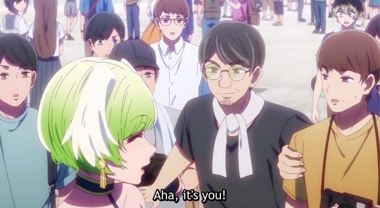 The Director and the cosplayers in Oshi No Ko Season 3 Episode 3