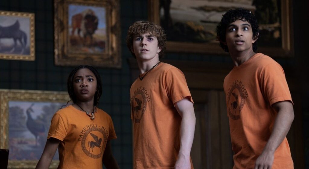 REVIEW: ‘Percy Jackson and the Olympians’ Season 2 Episode 8 – “The Fleece Works Its Magic Too Well” Annabeth, Percy, and Grover in Percy Jackson Season 2 Episode 8 now streaming on Disney+