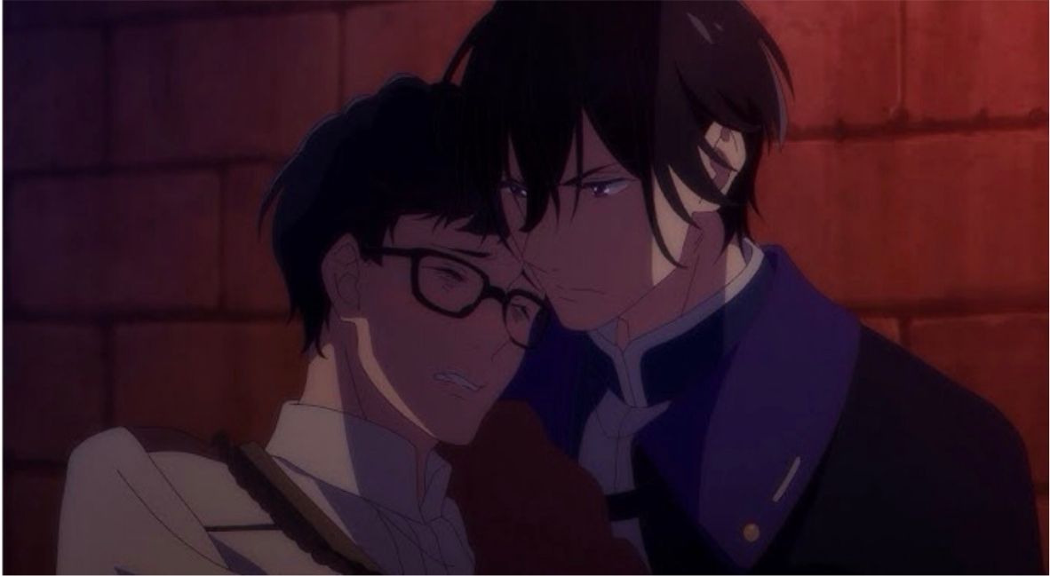 Kondou and Indolark in Isekai Office Worker Episode 2