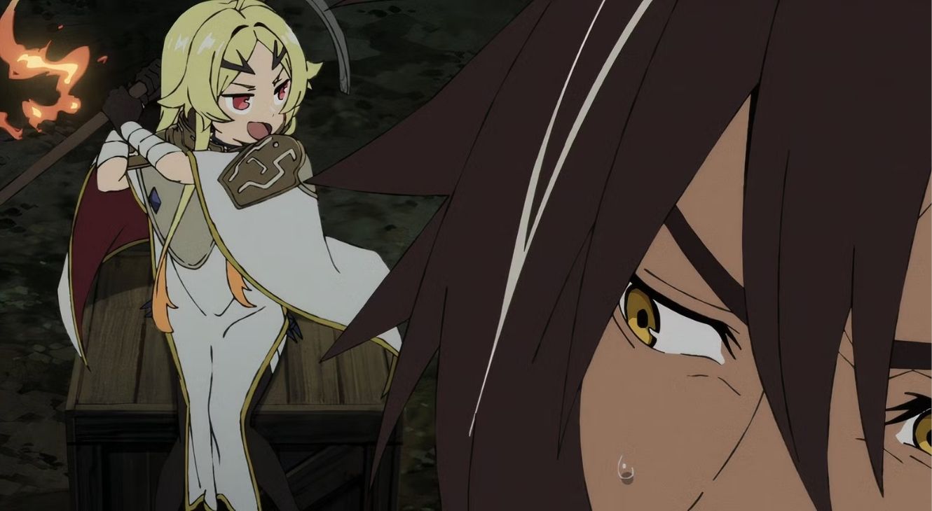 Teo and Xylo in Sentenced To Be A Hero Episode 3