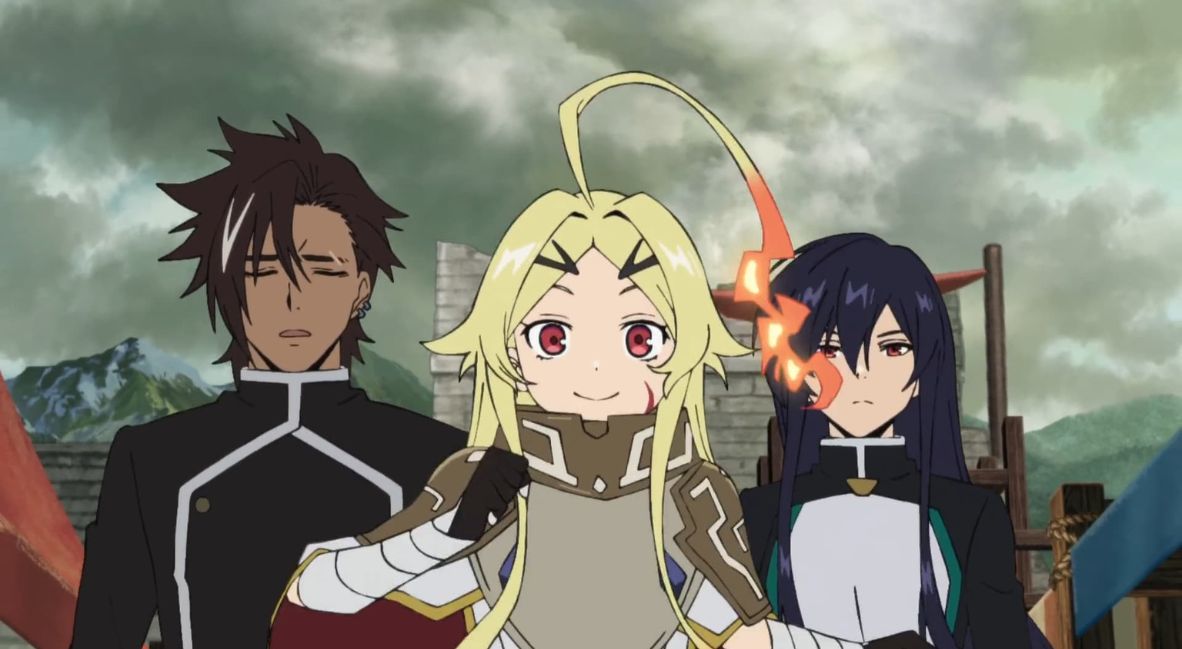 Sentenced to Be A Hero Episode 4 promotional image from Crunchyroll