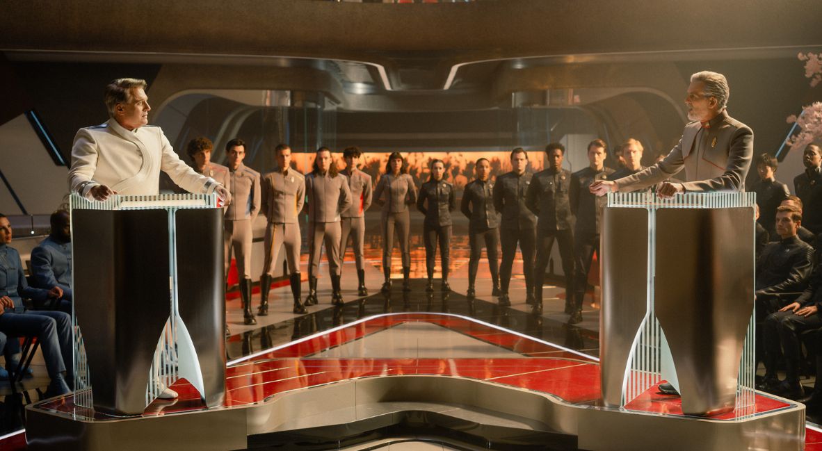 The cast of Star Trek Starfleet Academy