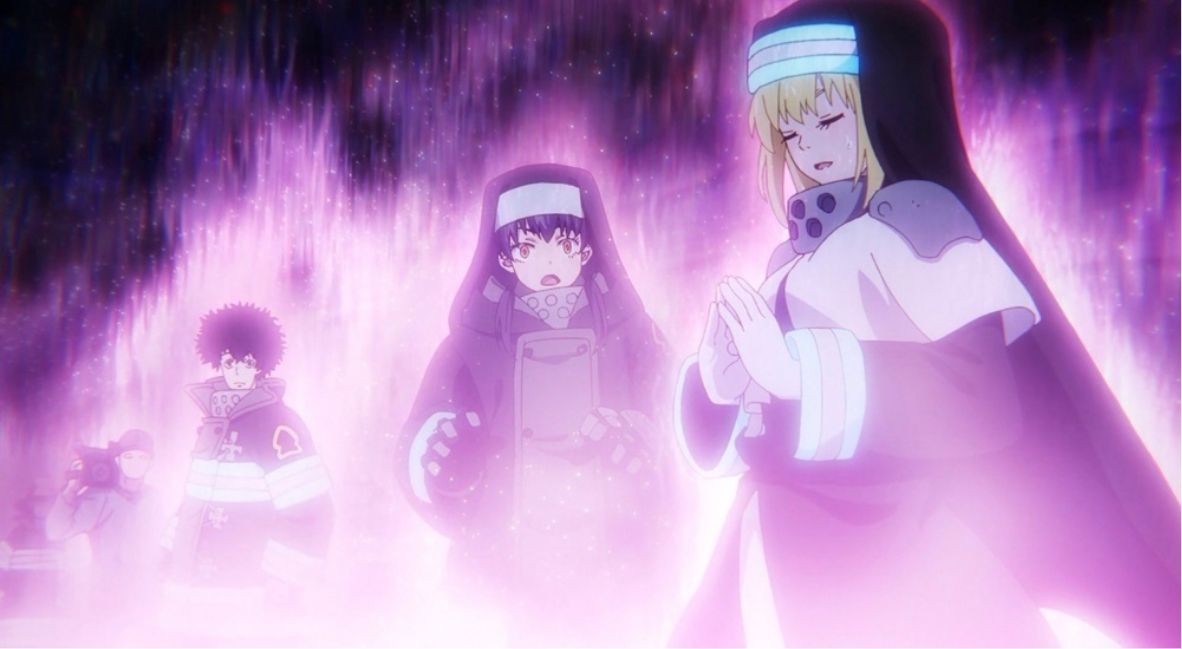 REVIEW: ‘Fire Force’ Season 3 Episode 16 — “Savior" 3 Tamaki and Iris in Fire Force Season 3 Episode 16
