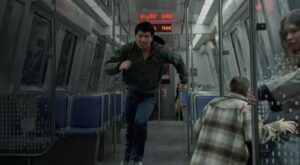 The Copenhagen Test Season 1 promotional image with Simu Liu