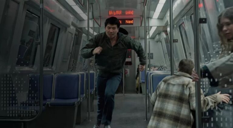 The Copenhagen Test Season 1 promotional image with Simu Liu