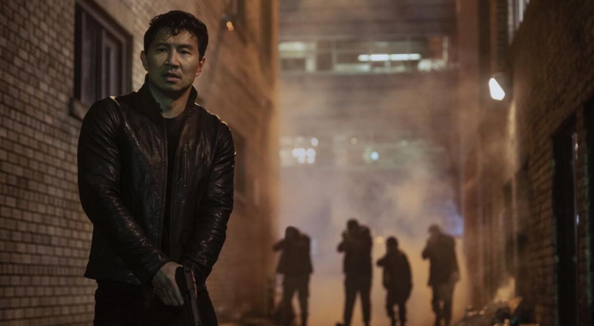 The Copenhagen Test Season 1&nbsp;promotional image with Simu Liu