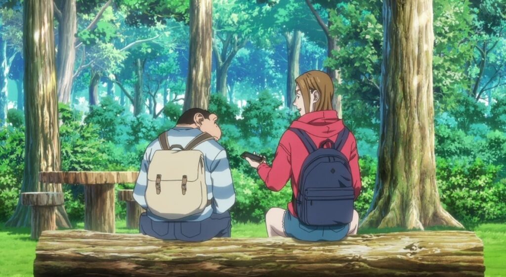 REVIEW: ‘The Darwin Incident’ Episode 2 — “ALA (Animal Liberation Alliance)” Charlie and Lucy sit outside school having a conversation in The Darwin Incident Episode 2