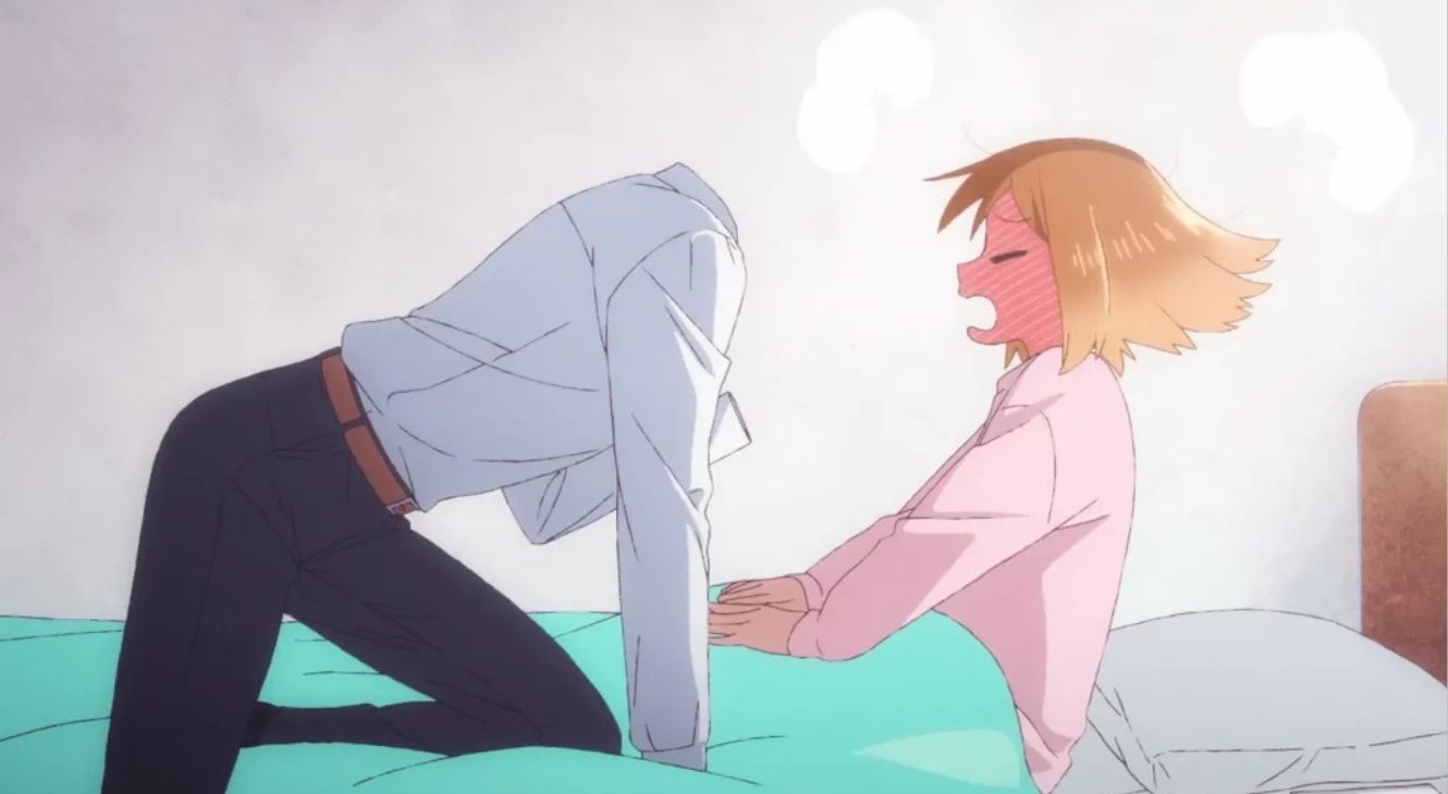 REVIEW: ‘The Invisible Man And His Soon-To-Be Wife’ Episode 3 — "Dating For a Week" 1 Tounome and Yaku in The Invisible Man and His Soon to Be Wife Episode 3