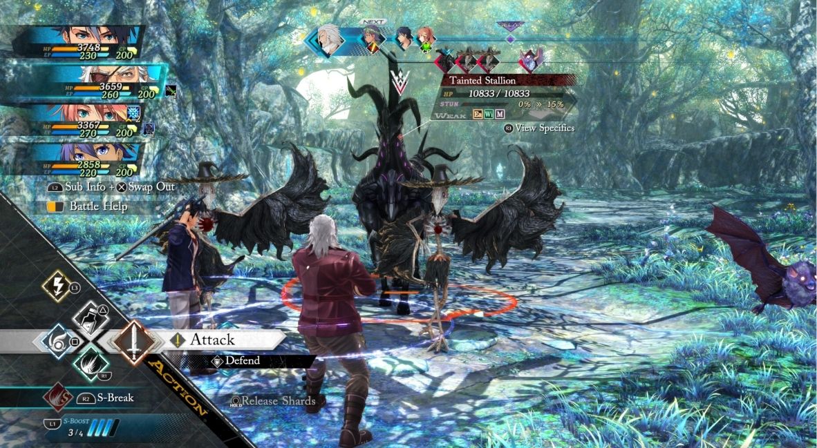 Trails from Beyond the Horizon Combat