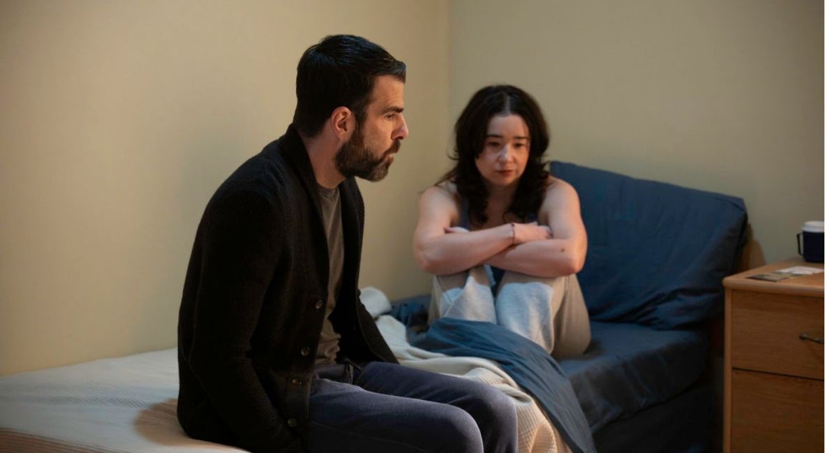 Wolf and Sofia in Brilliant Minds Season 2 Episode 13