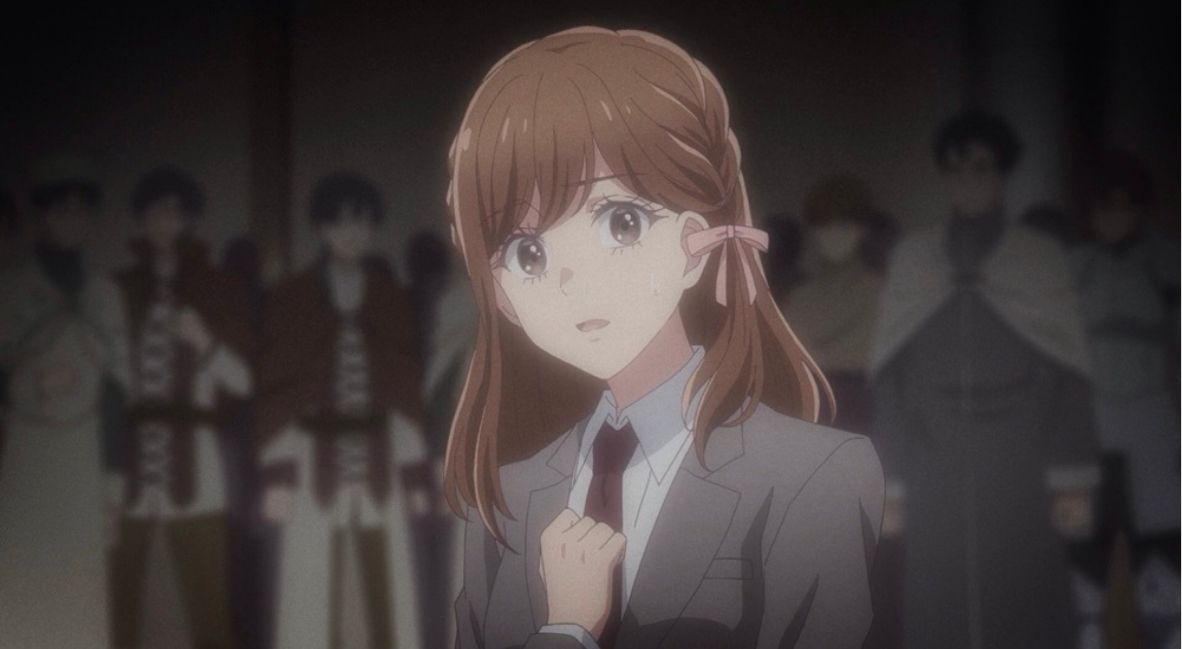 REVIEW: 'Isekai Office Worker: The Other World's Books Depend On The Bean Counter' Episode 1 — "I Got a Job" 1 Yua in Isekai Office Worker Episode 1