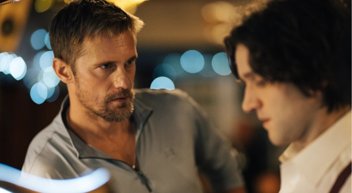 Alexander Skarsgard in Pillion