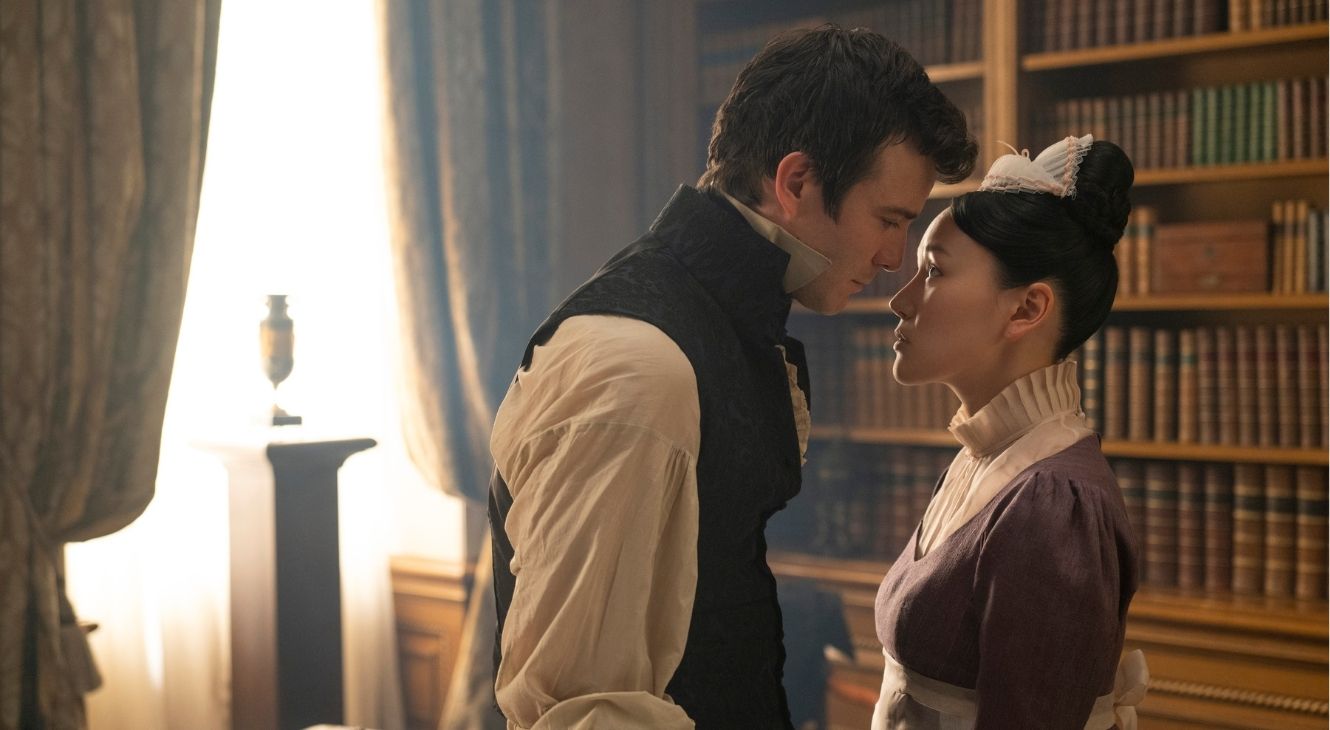 REVIEW: 'Bridgerton Season 4 Part 2' Makes You Team Sophie All The Way 1 Luke Thompson and Yerin Ha in Bridgerton Season 4 Part 2