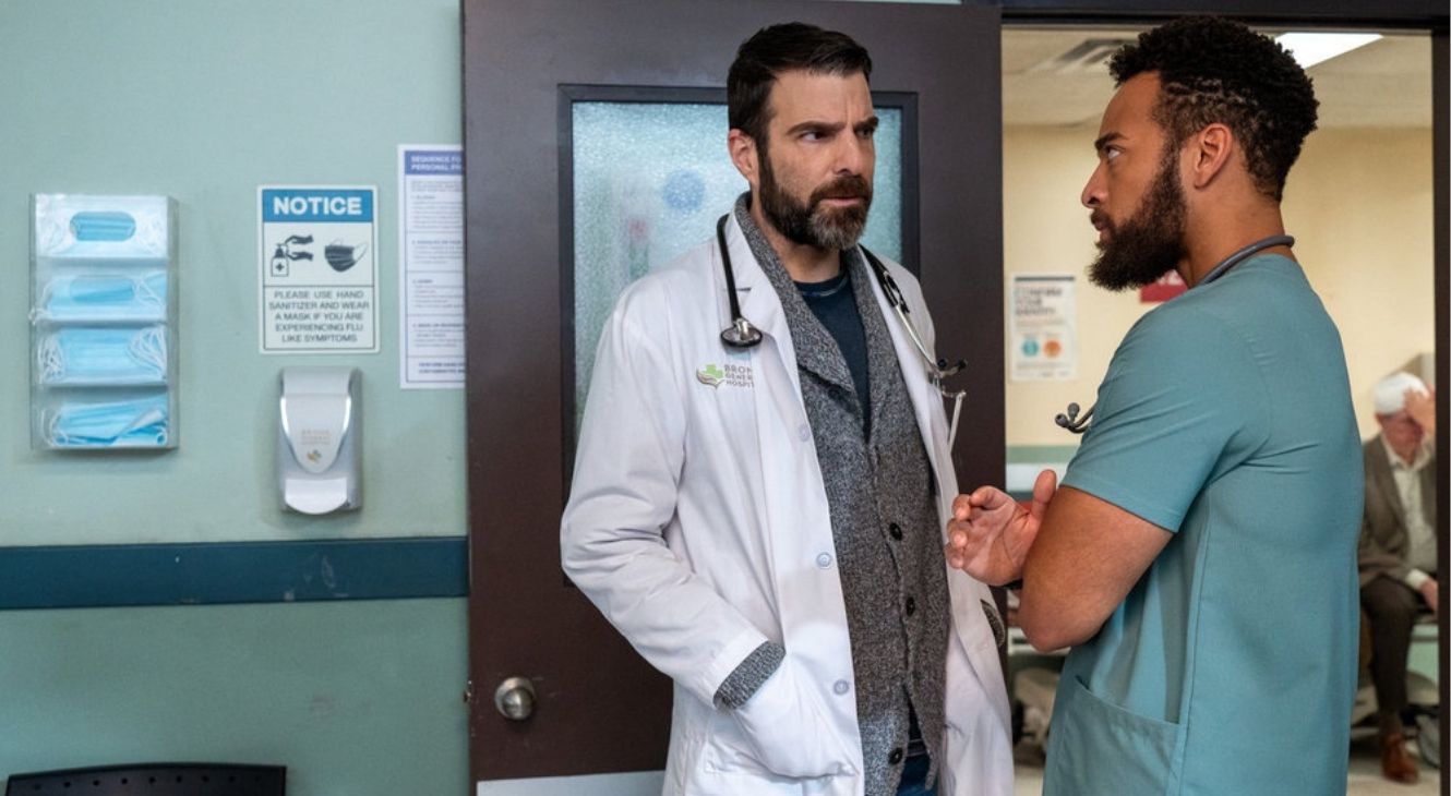 Zachory Quinto in Brilliant Minds Season 14