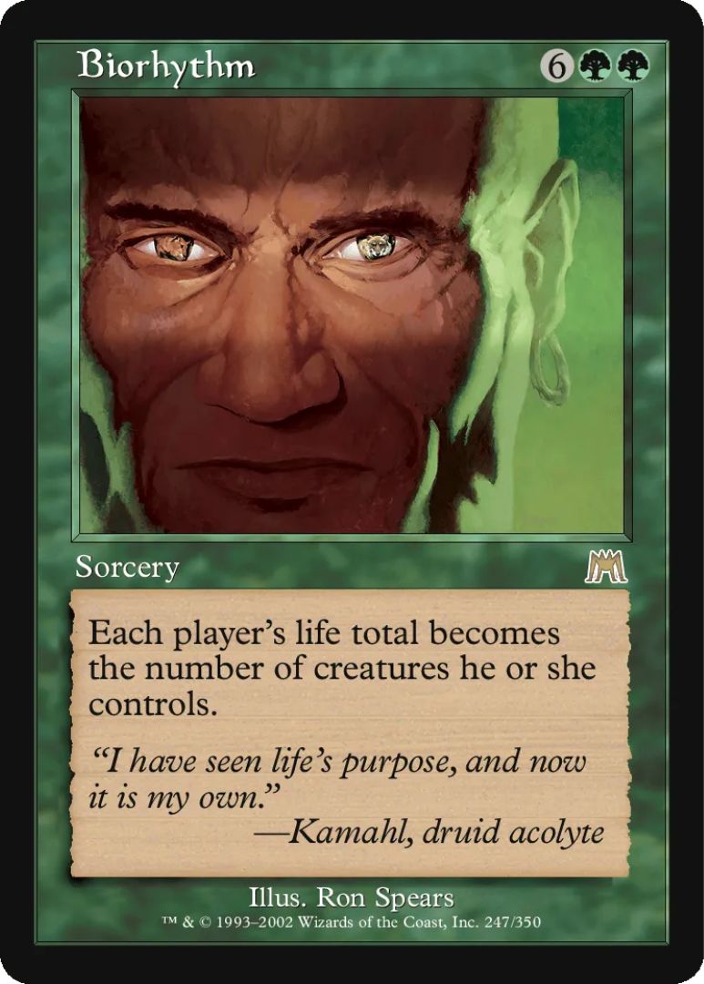 Biorythmn - Commander Ban Update 2026