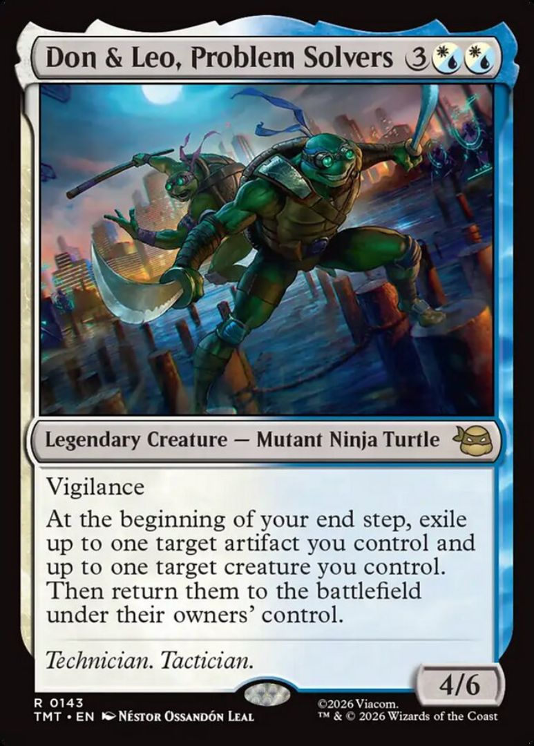 The Best TMNT Cards to Build Your Next Commander Deck 26 Don & Leo Problem Solvers