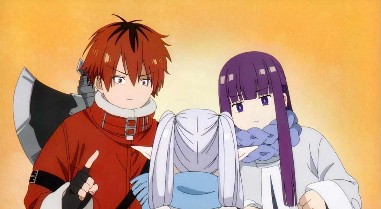 Fern, Stark and Frieren in Frieren Season 2 Episode 5