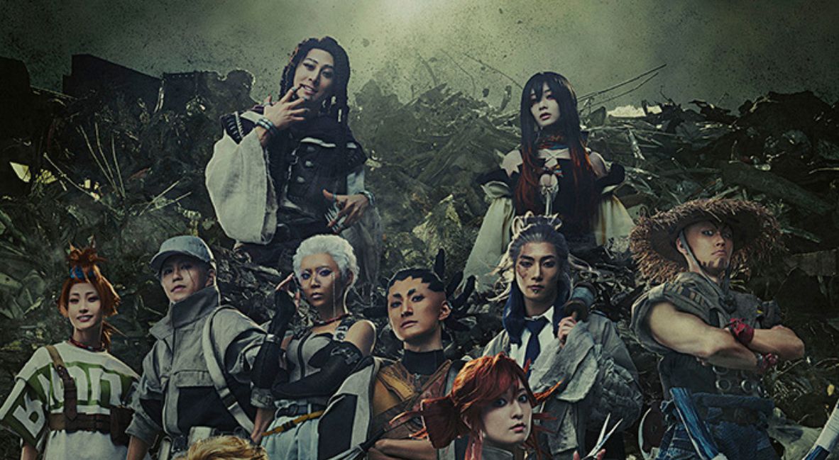 The live action cast of the Gachiakuta stage adaptation 