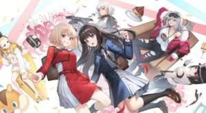 Goddess of Victory Nikke x Lycoris Recoil - promotional image from SHIFT UP