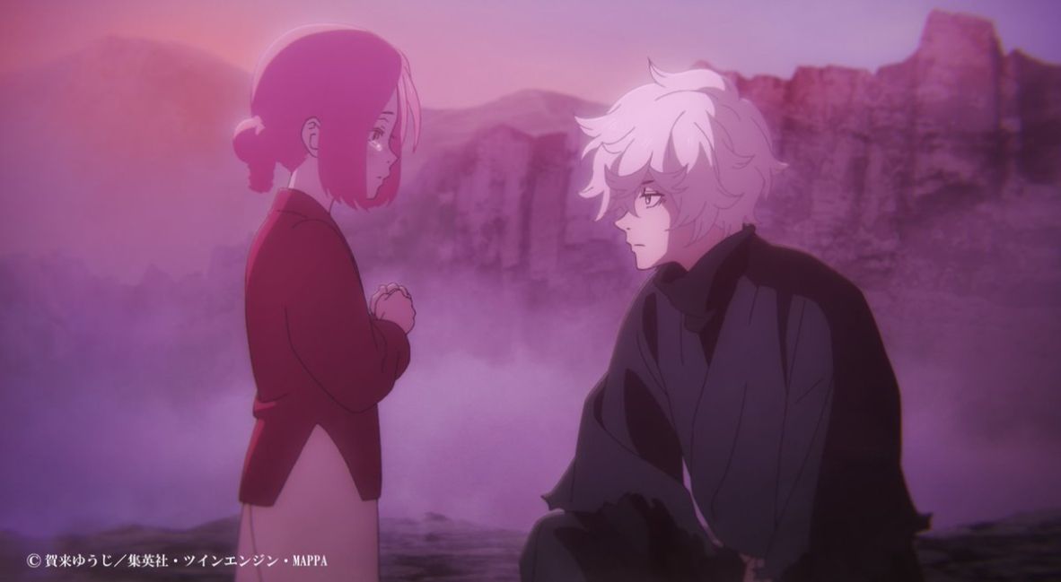 Gabimaru makes Mei a promise