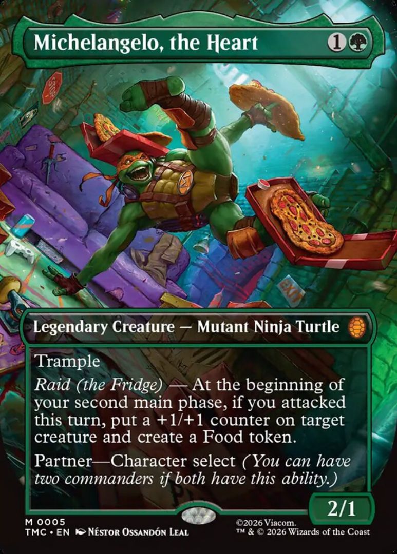 The Best TMNT Cards to Build Your Next Commander Deck 23 Michelangelo, the Heart
