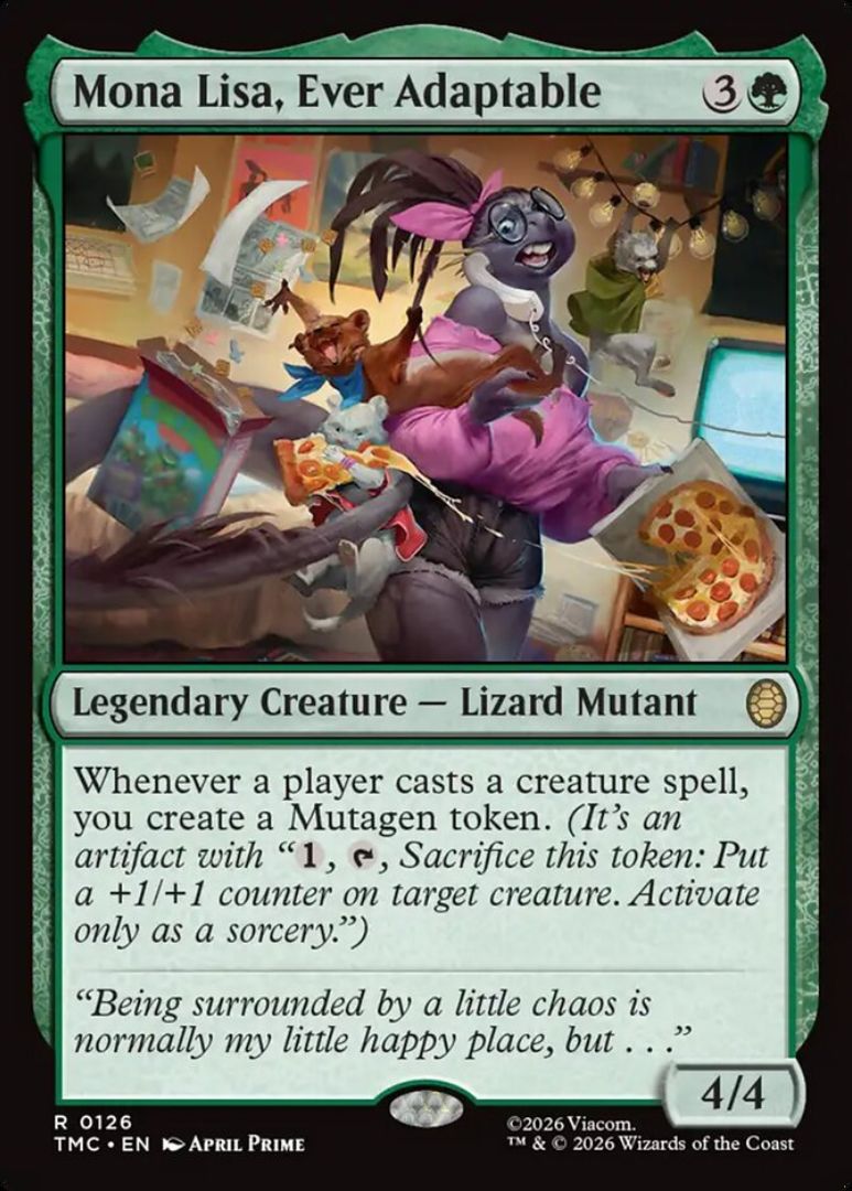 The Best TMNT Cards to Build Your Next Commander Deck 24 Mona Lisa Ever Adaptable