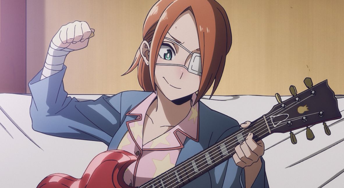 Tamao Oguro plays guitar while recovering 