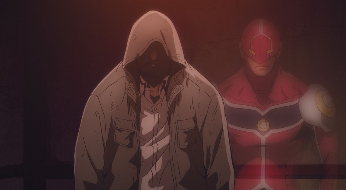 Knuckleduster in present day next due his former self as the hero O'Clock