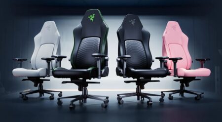 Razer Iskur v2 gaming chair promo image from Razer