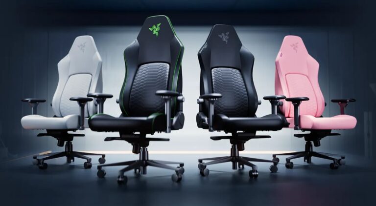 Razer Iskur v2 gaming chair promo image from Razer