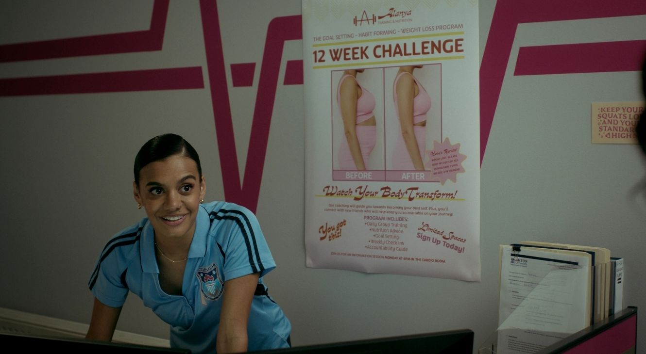Saccharine (2026) promo image from Sundance and Shudder