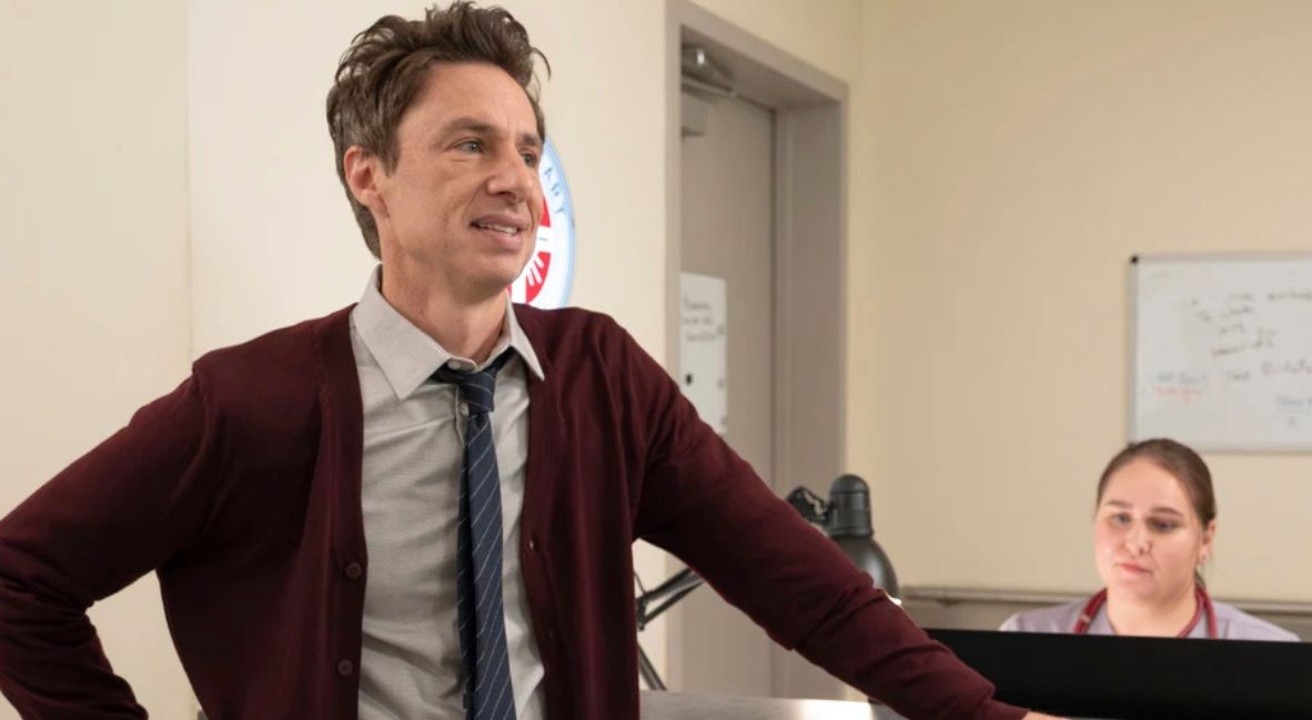 Zach Braff stars as J.D. in Scrubs