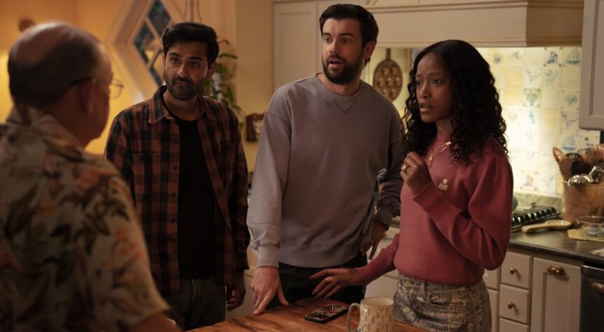 The Burbs (2026) promotional image from Peacock featuring Keke Palmer