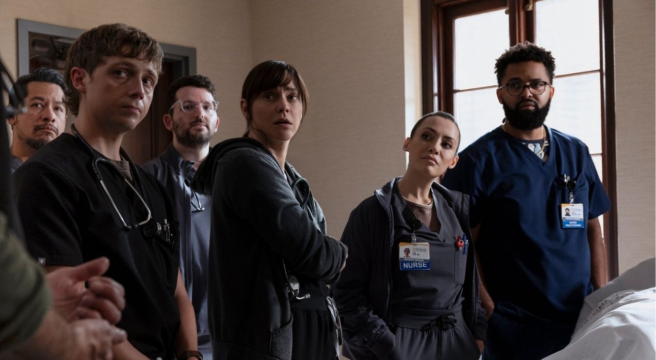 Mourning Louie in The Pitt Season 2 Episode 6